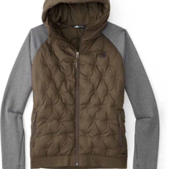 The North Face Taupe Mashover Down Pullover Hoodie Size S - Picture 1 of 9